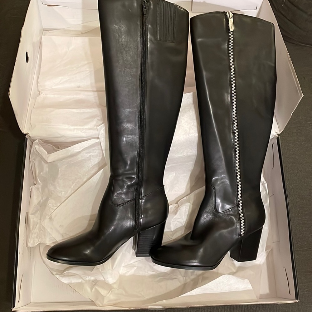 Ninewest Natty Black Dress Boot New With Box NWB